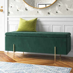 Teal bedroom online bench